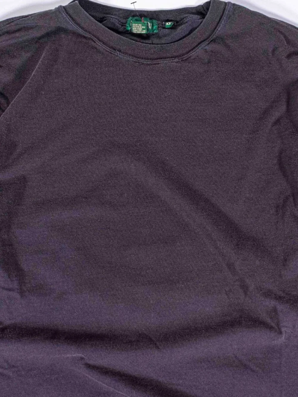 Vintage 90s J Crew Oarsman Long Sleeve T-Shirt Mens XXL Blank Sun Faded